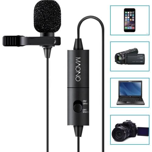 Full compatibility electret condenser lapel Microphone