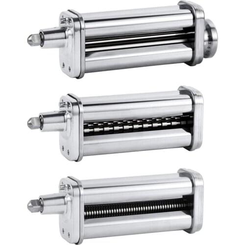 Pasta Maker Stainless Steel Pasta Spaghetti Roller Stand Type Mixer Noodle Press Attachment Kitchen Tool For KitchenAid Tools