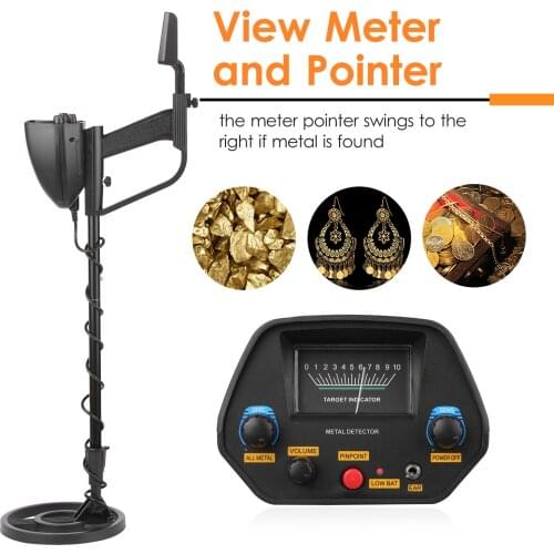 MD-4080 Metal Detector Underground Metal Pinpointer Professional Gold Detector Metal Finder Electronic Measuring Instruments