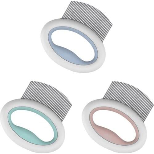 Pet Massage Brush Handle Pet Grooming Massage Tool To Remove Loose Hairs For Cats Beauty Comb #3