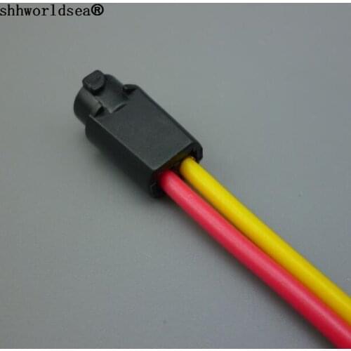 Shhworldsea 1/2/5/10/100pcs T5 bulb socket Halogen headlamp pigtail connector