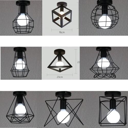 Vintage Ceiling Lights Lamparas De Techo lustre Luminaria Abajur Ceiling Lamp Home Lighting Avize Luminaire Living Room Lights