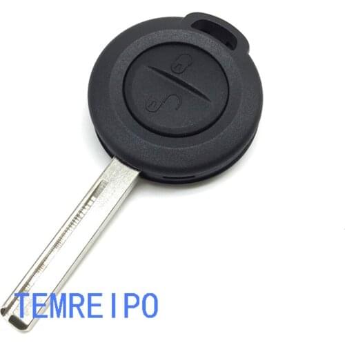 10pcs/lot 2 Buttons Remote Key Case Shell Uncut Blade For Mitsubishi Colt Warior Carisma Spacestar