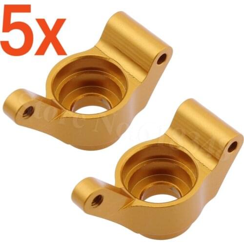 5 Pairs/lot OEM E18XBL Elcetric Himoto 1/18 Upgrade Parts Spino Buggy Aluminum Rear Upright (L/R) (Al.) M604 Metal Wholesale