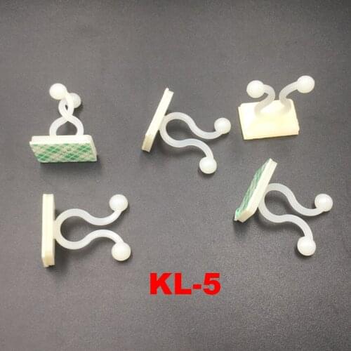 50pcs KL-5 20x13mm 20*13 White Nylon 3M Glue Harness Wiring Cable Fixed Holder Seat Adhesive Mounting Twist Tie