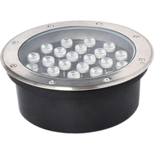 Free Shipping 10W 18W 24W LED underground light AC85V-265V Cool/Warm White bar/stage/garden floor outdoor lighting