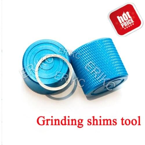 ERIKC Common Rail Injector Nozzle Grinding Gaskets Shims Tools, Diesel Injection Washers Repair Polish Tool for BOSH DENS0
