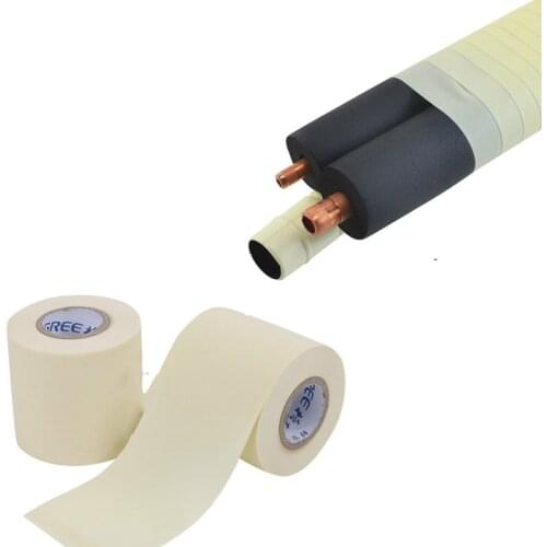 6cmx11M Waterproof pvc wrapping tape Air Conditioner Insulation copper tube banding Tie Strap Air Conditioning pipe repair part