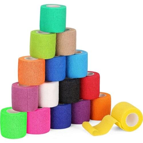 4.5m Colorful Sport Self Adhesive Elastic Bandage Wrap Tape Elastoplast For Knee Support Pads Finger Ankle Palm Shoulder