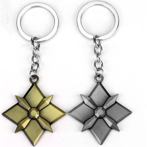 Fashion Games Vintage Overwatch Keychains Anime Key Holder Keyring Jewelry Gift for Men