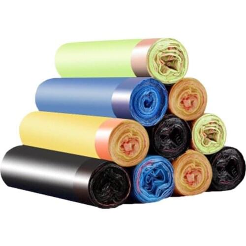 Portable Thickened Double Plastic Litter Bag With Wide Drawstrig Design for Home Kitchen Cleaning Supplies