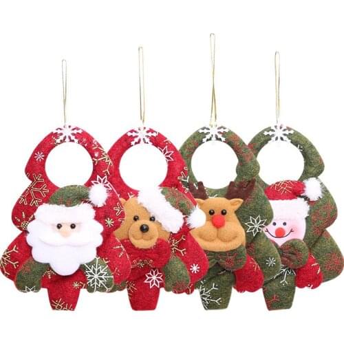 Christmas Decorations for Home Lovely Faceless Doll Hanging Pendant Christmas Tree DIY Decor Ornaments Xmas New Year Gifts Kid