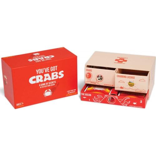 You've Got Crabs, You Have A Crab Board Adult Card Game