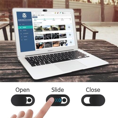 Universal New WebCam Cover Shutter Plastic Slider Camera Cover Privacy Sticker for Web Laptop for iPad Macbook PC Tablet