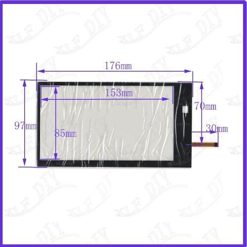 ZhiYuSun A 2051 7inch 4 lines Resistance screen 176*97mm touch screen panel this is compatible 176mm*97mm