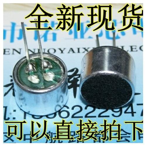 10 PCS/LOT 9x7mm 9767 Microphone Electret Microphone with 2 pin pick-up