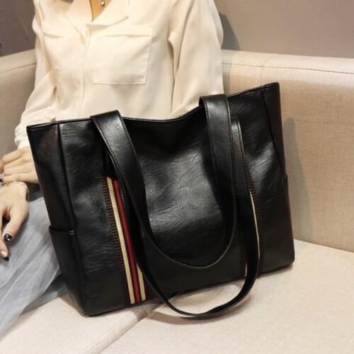 2020 Brand Designer Luxury Fashion Women Shoulder Bags Black Hobos Handbag PU Leather Female Big Shopping Tote Ladies Hand Bags