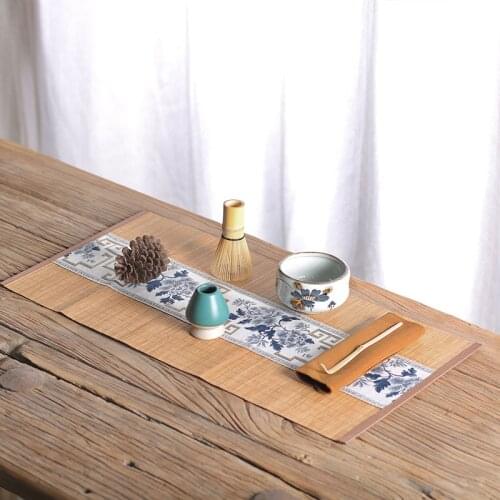 4-7pcs/set traditional matcha giftset bamboo matcha whisk scoop ceremic Matcha Bowl Whisk Holder japanese tea sets