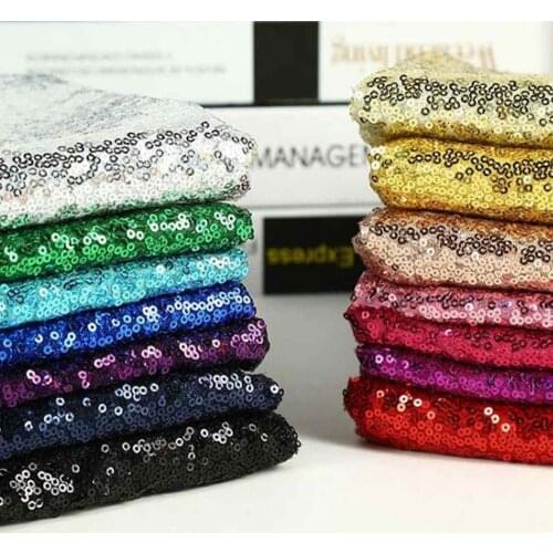 ShinyBeauty New Crimson Burgundy Sewing Fabric 0.5Yard Sequin Fabric By The Yard for Clothes/Tablecloth/Backdrop Dress Fabrics