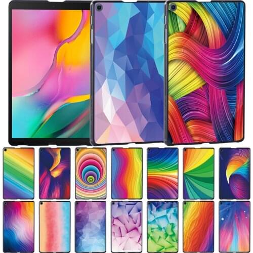 For Samsung Galaxy Tab E/Tab S5e 7 Inch 9.7 Inch/10.1 Inch/10.5 Inch/9.6 Inch Watercolor Tablet Cover Case +Stylus