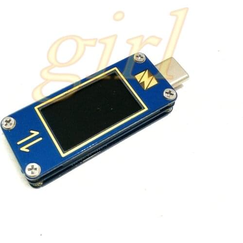 YZXstudio color meter USB current voltage capacity fast charging QC4 PD3.0 MFI PPS protocol tester