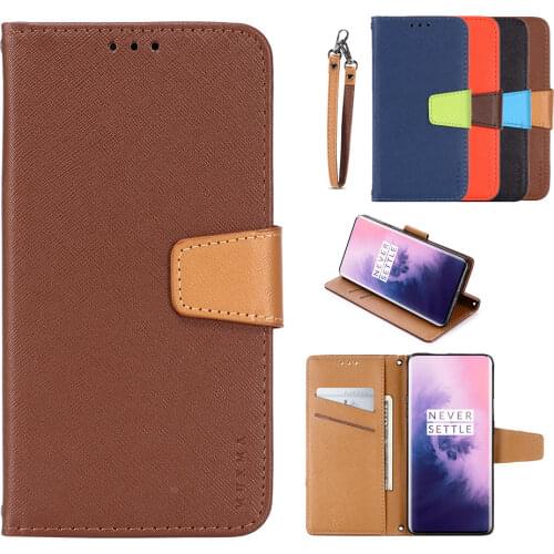 Business Leather Wallet Phone Case for Oneplus 7 8 9 Pro Nord 10 100 Funda Bracket Card Holder Shockproof Full Protection Cover