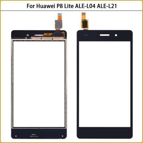 New P8Lite Touchscreen For Huawei P8 Lite 2017 ALE-L21 L04 TL00-L23 5.0" Touch Screen Panel Digitizer Sensor Front Glass Lens