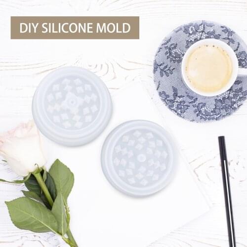 Crystal Epoxy Resin Mold Tobacco Grinder Leaf Herbal Herb Smoke Spice Crusher Silicone Mould DIY Crafts Polyme Clay Making Tool