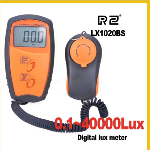 RZ LX1020BS Lux meter Wide measuring range and high accuracy