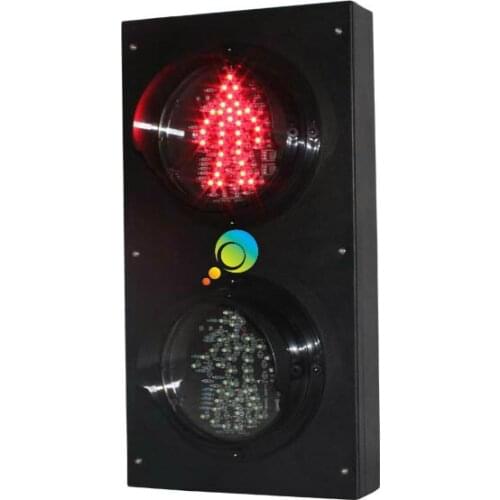 Mini dynamic 125mm LED pedestrian light school teaching red green pedestrian traffic signal light