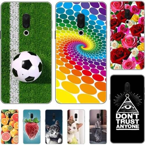 Soft TPU Cover For Meizu 15 Lite M15 15 Plus Case Cute Lovely Cartoon Phone Coque For Meizu 16 Plus 16X Capa Shell Bag