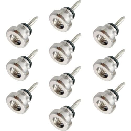 Set of 10pcs Guitar Safety Strap Lock for Guitar Lover Musical Gift