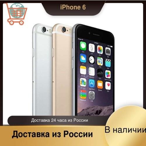 RU Local Shipment Used Original Unlocked Apple iPhone6 iphone 6 Unlocked 4.7inch 16GB/64GB/128GB 3 Colors Available Fingerprint