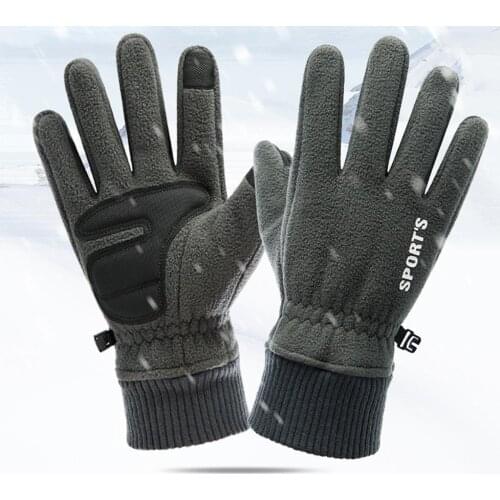 Winter Warm Gloves Outdoor Gloves Thicken Warm Mittens touch screen Gloves Unisex Men Sports Cycling Glove