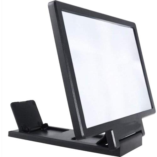 Mobile phone screen 3D amplifier magnifier Amplification phone screen 8 inch Universal for all phone Folding expander stand