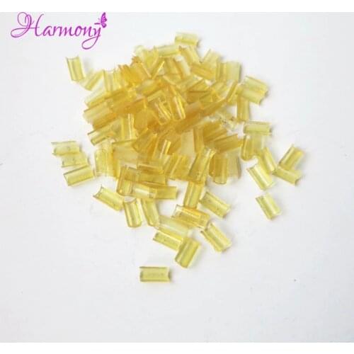 Free shipping 200pcs/lot Keratin glue nail Nail Tip Keratin U-Shaped Glue Nail Tip Keratin Nail Tip for hair extension