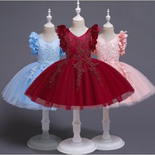 Baby Girl Summer Vintage Spanish Turkish Palace Ball Gown Lolita Princess Dress for Birthday Party Holiday Casual tutu Dress