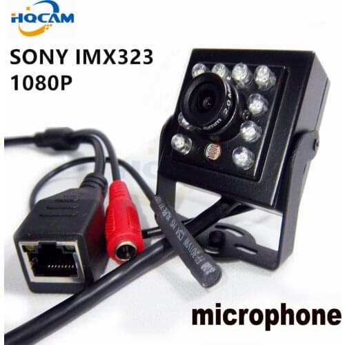 HQCAM 1080P MINI IR Camera 10pcs 940nm Ir Leds Infrared cam night vision suport audio MINI IR Ip Camera,P2P Ip Cameraght IR-CUT