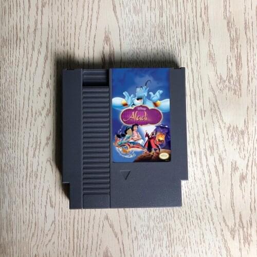 Aladdined 1 or Aladdined 2 or Aladdined 3 or Aladdined 4 series game - 72 pins 8bit game cartridge
