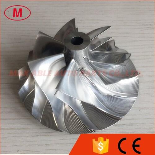 K31/33 67.40/95.00mm 7+7blades 5331-123-2022 Turbo Billet/milling/aluminum 2024 compressor wheel for 5331-970-7106/7128/7137