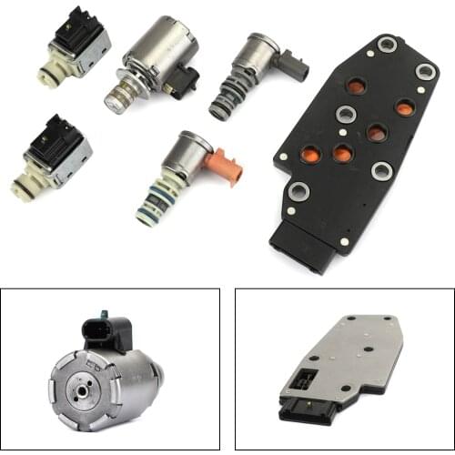 Areyourshop 4L60E Trans Master Solenoid Kit Fits For Chevy EPC Shift 2003-On 6pc Set 4L65E 4L70E Car Accessories Parts