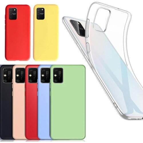 Soft cover for Samsung galaxy M51 case transparent clear black yellow protect coque silicone case for samsung galaxy M51 cover