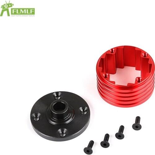 New Alloy CNC Split Differential Gear Shell Set Fit for 1/5 Losi 5ive T ROFUN ROVAN LT KingmotorX2 Rc Car Toys Games Parts