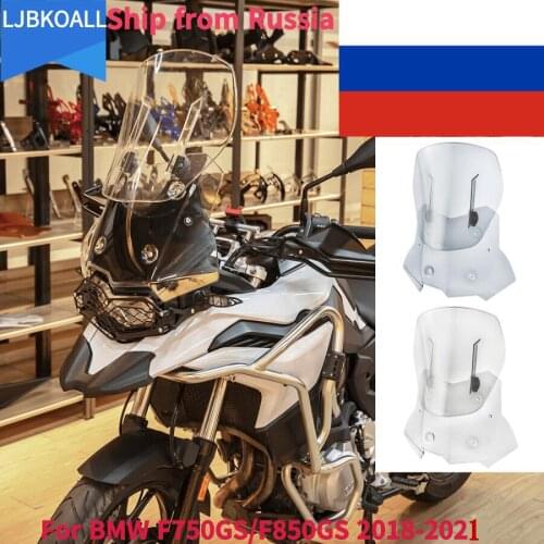 2019F850 GS Accessories Motorcycle Front Adjustable WindShield Windscreen Wind Deflector for BMW F750GS F850GS F750 GS 2018-2020