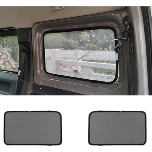 Rear Window Sunshade Cover, for Suzuki Jimny JB64 JB74 2019 2020 Interior Anti-Sai Anti-Insect Net Gauze Curtain