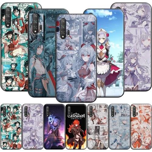 Genshin Impact Case for Honor 8A 8X 10 Lite View 20 Pro 9A
