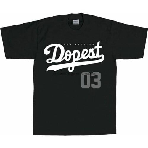 STREETWISE DOPEST T-shirt Urban Streetwear Tee Mens Black NWT