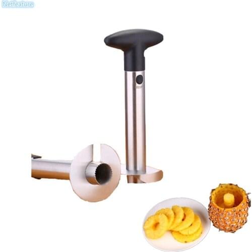 High Quality Stainless steel Fruit Pineapple Corer Slicers Pineapple Peeler Easy Slicer Peeling Knife Cutter Kitchen Easy Tools