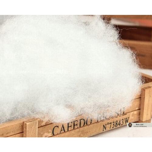 High quality Cotton pillow filled fiberfill PP cotton stuffing doll DIY non-woven material filler toys 100g/pieces