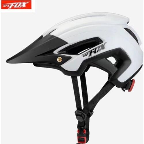 BATFOX Bike Helmets 2020 Best Mountain MTB Bike Helmet With Detachable Visor Bicycle Helmets For Women Men Youth